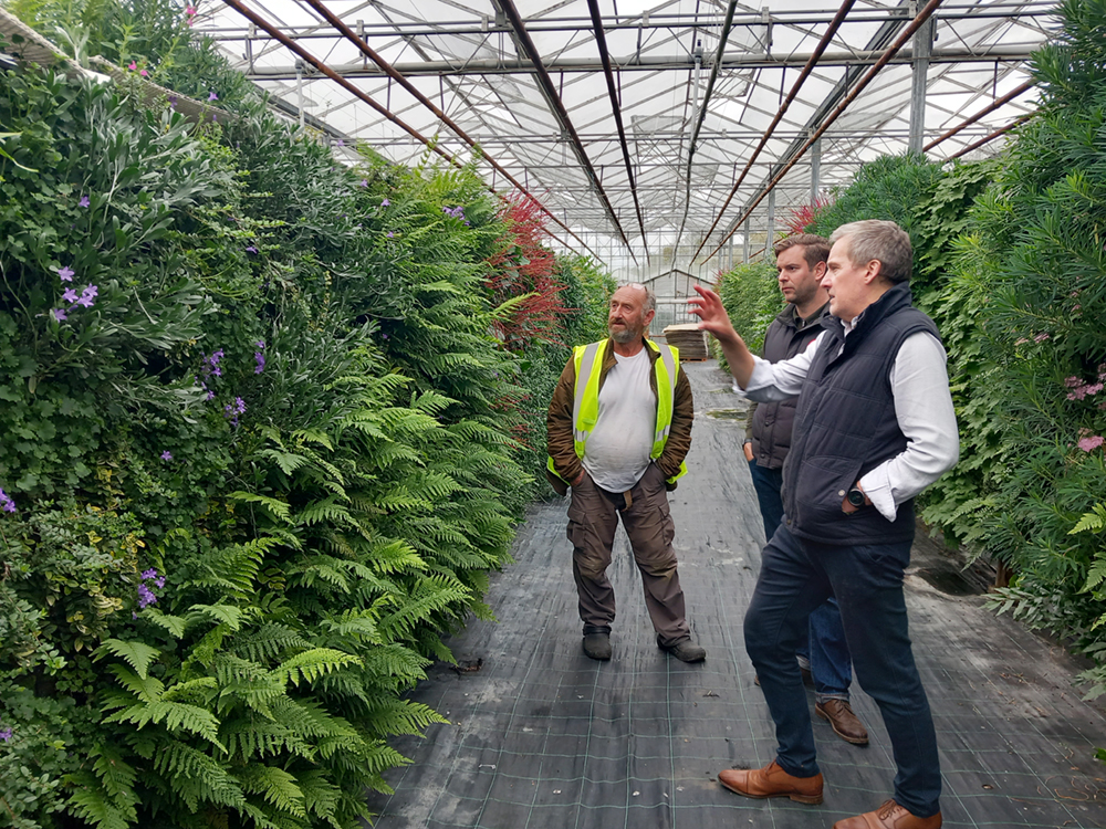 Gillian Keegan Visits the Biotecture Nursery