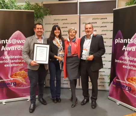 Biotecture collect plants@work awards, March 2019