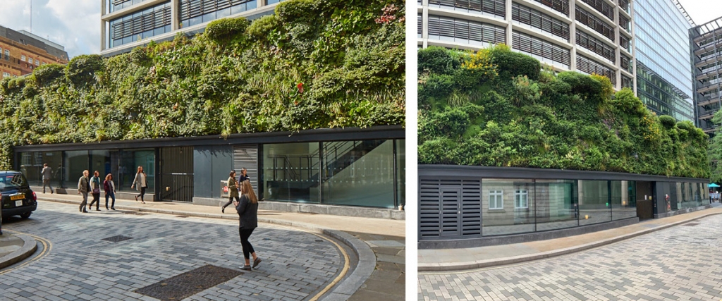 Biotecture New Street Square Living Walls 10 Year Anniversary