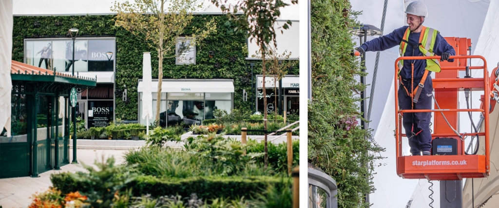 Biotecture Plants at Work Gold Leaf Awards Ashford Designer Outlet