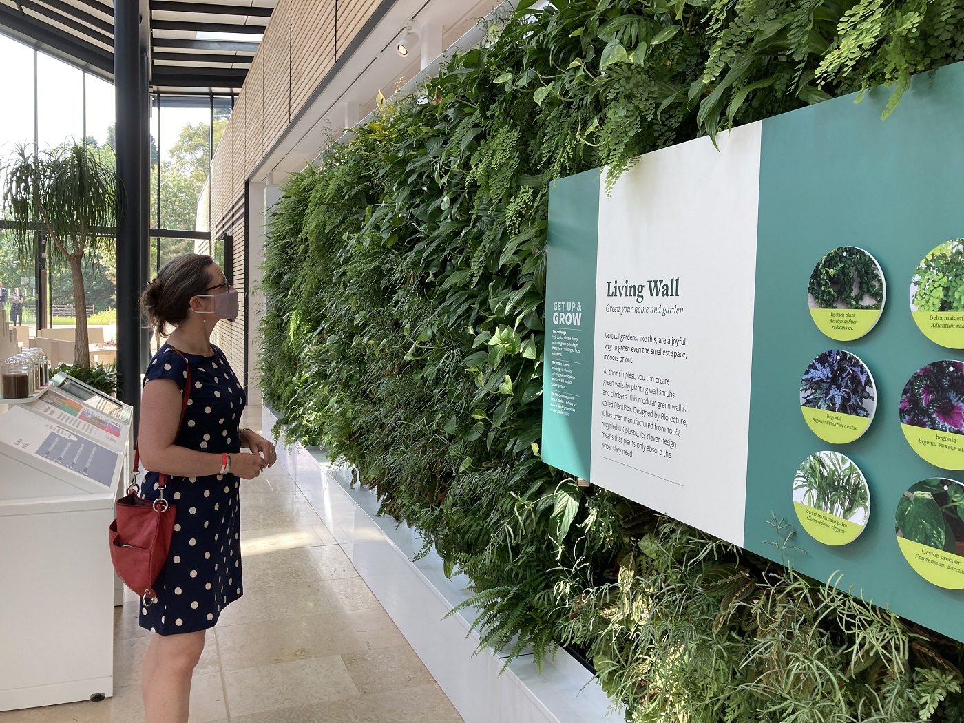 PlantBox living wall at RHS Hilltop at RHS Wisley