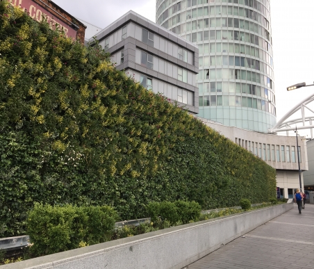 Birmingham Living Wall at New Street Station