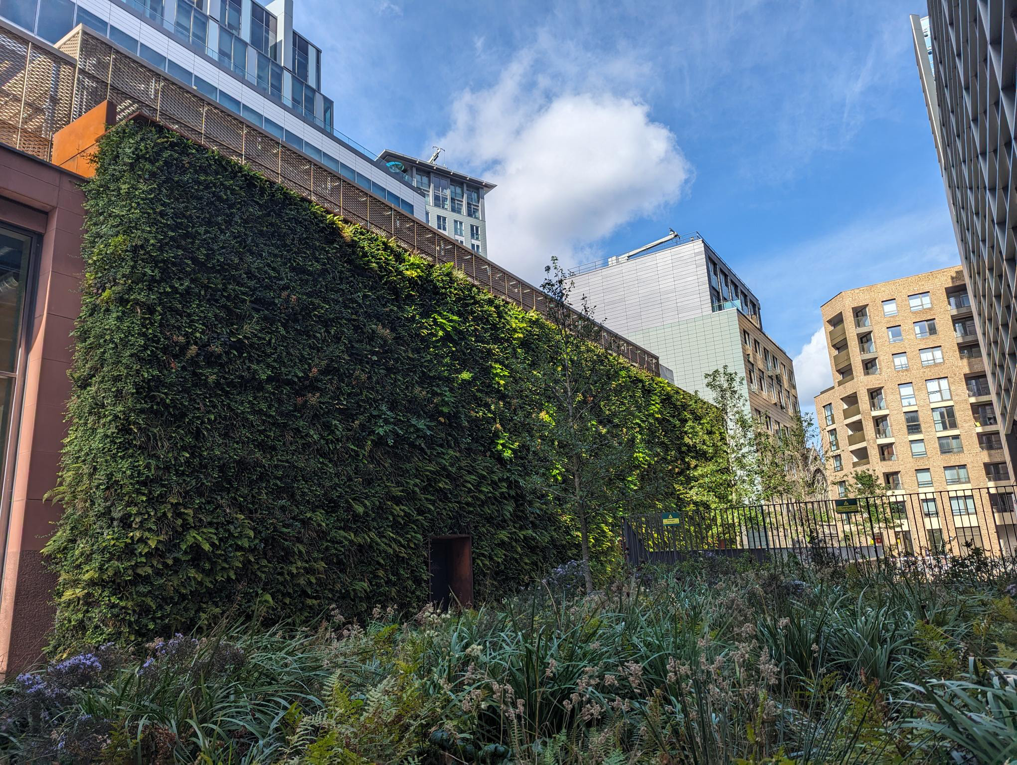 Triton Square Regent's Place Living Wall