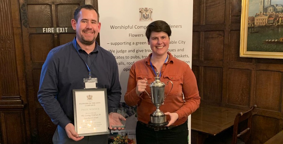 Biotecture_Flowers in the City Award in Partnership with Idverde_Skyline Trophy