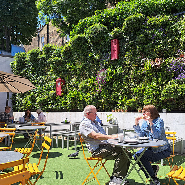 Postal museum living wall