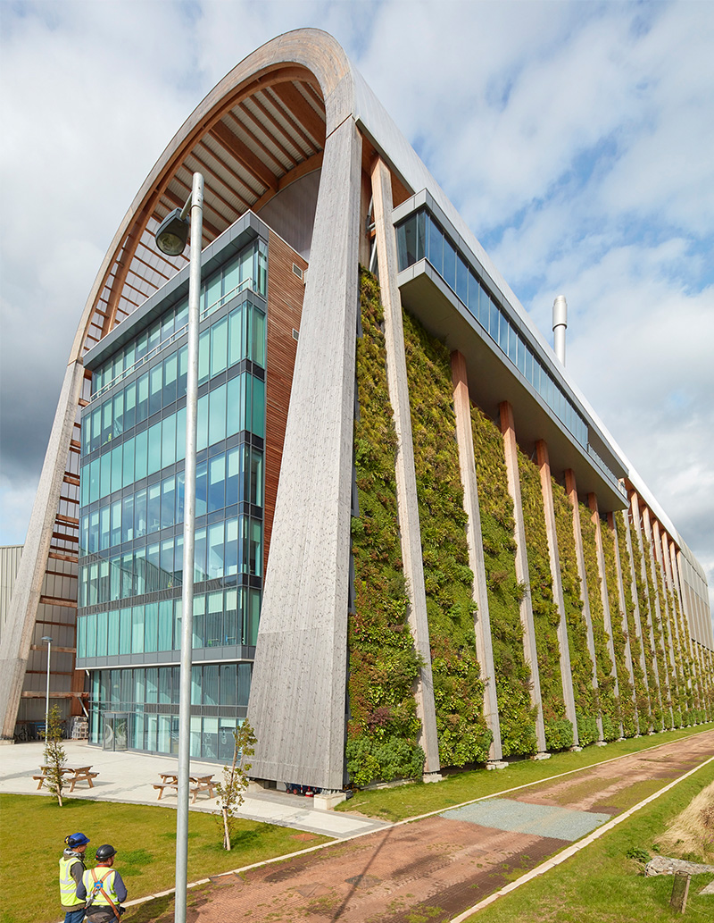 Veolia Leeds Living Wall