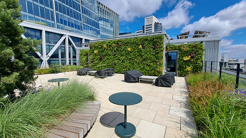 101 Moorgate roof terrace