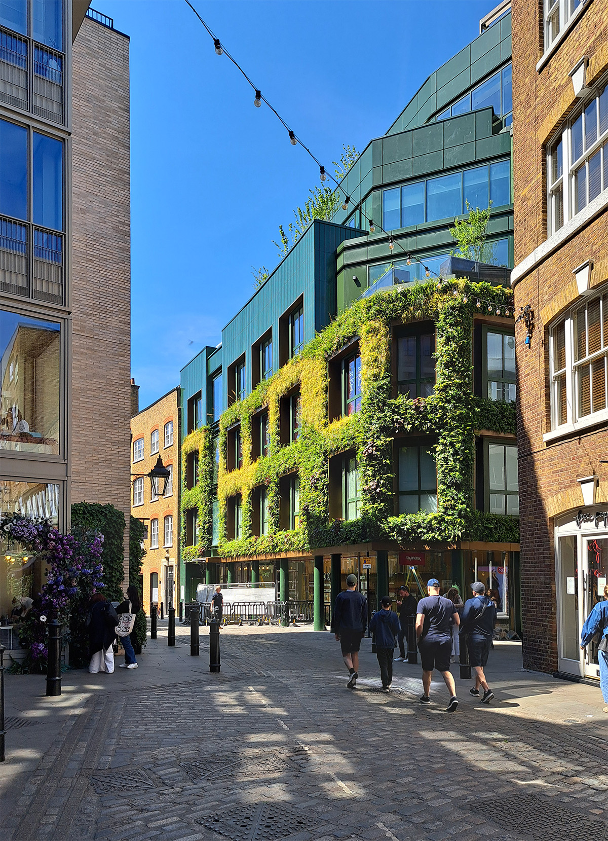 Floral Street Living Wall